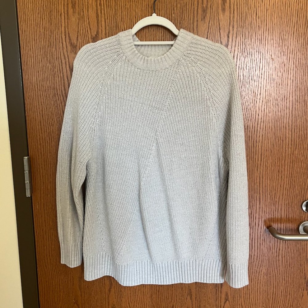 Cozy grey sweater